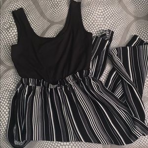 Black & White Jumpsuit